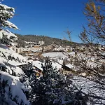 Pres Des Pistes Avec Vue Panoramique *