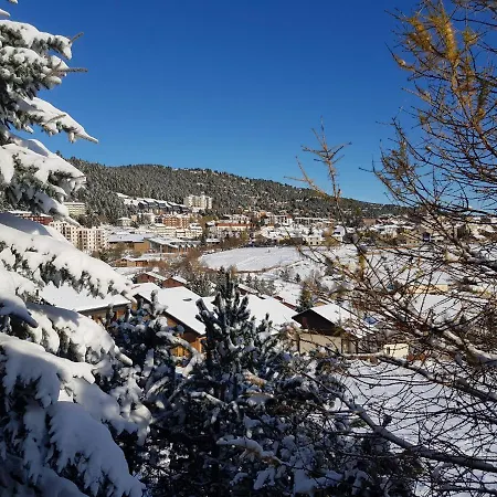 Pres Des Pistes Avec Vue Panoramique *