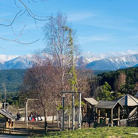 シャレー Pres Des Pistes Avec Vue Panoramique